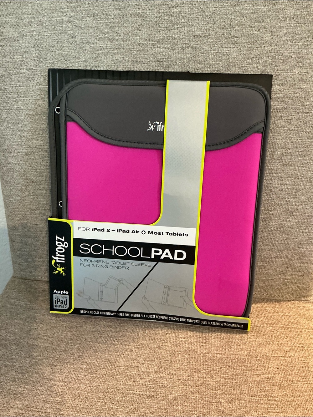 iFrogz School Pad Neoprene Tablet Sleeve - Pink